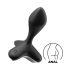 Satisfyer Game Changer - uppladdningsbar analvibrator (svart)