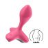 Satisfyer Game Changer - επαναφορτιζόμενος πρωκτικός δονητής (ροζ)