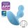 Satisfyer Deep Diver - vibrator anal inteligent (albastru)