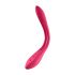 Satisfyer Elastic Joy - vibrator flexibil pentru cupluri, cu acumulator (roșu)