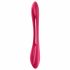 Satisfyer Elastic Joy - uppladdningsbar, flexibel parvibrator (röd)