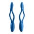 Jeu élastique Satisfyer - Vibromasseur flexible rechargeable (bleu)