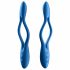 Satisfyer Elastic Game - Rechargeable, Flexible Couples Vibrator (Blue)