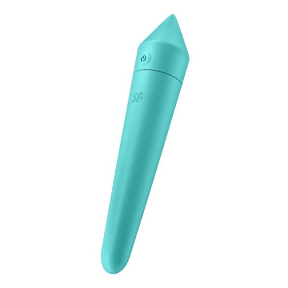 Satisfyer Ultra Power Bullet 8 - pametni vodoodporni vibrator za polnjenje (turkizna)