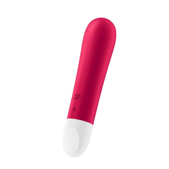 Satisfyer Ultra Power Bullet 1 - Vodoodporni vibrator z možnostjo polnjenja (rdeča)