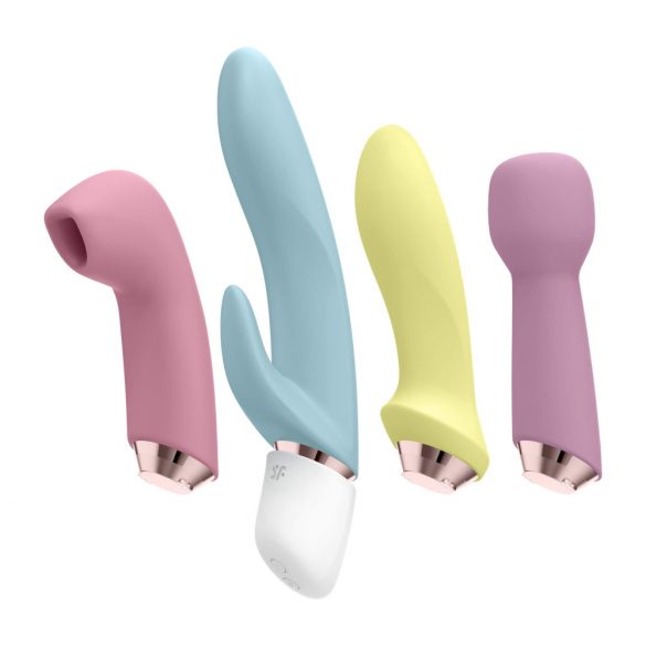 Satisfyer Marvelous Four - akumulatoru vibratora komplekts (4 daļas)