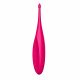 Satisfyer Twirling Fun - Rechargeable, Waterproof Clitoral Vibrator (Magenta)