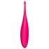 Satisfyer Twirling Fun - Rechargeable, Waterproof Clitoral Vibrator (Magenta)