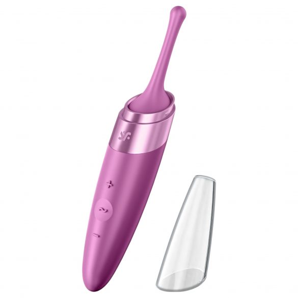 Satisfyer Twirling Delight - oplaadbare, waterdichte clitoris vibrator (paars)