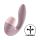 Satisfyer Supernova - vibrator 2 în 1 cu acumulator și unde de aer (roz)