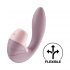 Satisfyer Supernova - ładowalny wibrator 2 w 1 z falami powietrznymi (różowy)