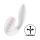 Satisfyer Supernova - oplaadbare luchtdruk 2in1 vibrator (wit)