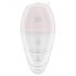 Satisfyer Supernova - Rechargeable, Air-Pulse 2-in-1 Vibrator (White)