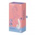 Satisfyer Supernova - Stimolatore ricaricabile 2in1 con onde d’aria (bianco)