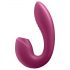 Satisfyer Sunray - Rechargeable, Air-Pulse 2-in-1 Vibrator (Red)