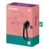 Satisfyer Majestic Duo - bague pénienne rechargeable et étanche (noir)