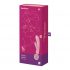 Satisfyer Triple Lover - Vibrateur point G et masseur (rose)