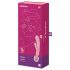 Satisfyer Triple Lover - G-točka i masažni vibrator (roza)