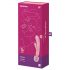 Satisfyer Triple Lover - G-spot and massager vibrator (pink)