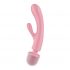 Satisfyer Triple Lover - G-Spot and Massaging Vibrator (Pink)