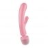 Satisfyer Triple Lover - Vibrateur point G et masseur (rose)