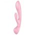 Satisfyer Triple Oh - Rechargeable Clitoral Vibrator (Pink)