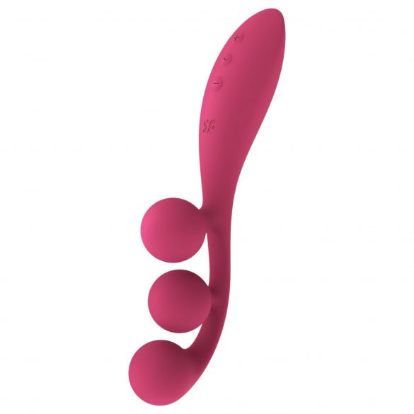 Satisfyer Tri Ball 1 - akkubetriebener, multifunktionaler Vibrator (rot)