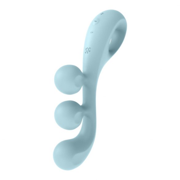 Satisfyer Tri Ball 2 - laetav, multifunktsionaalne vibraator (piparmünt)