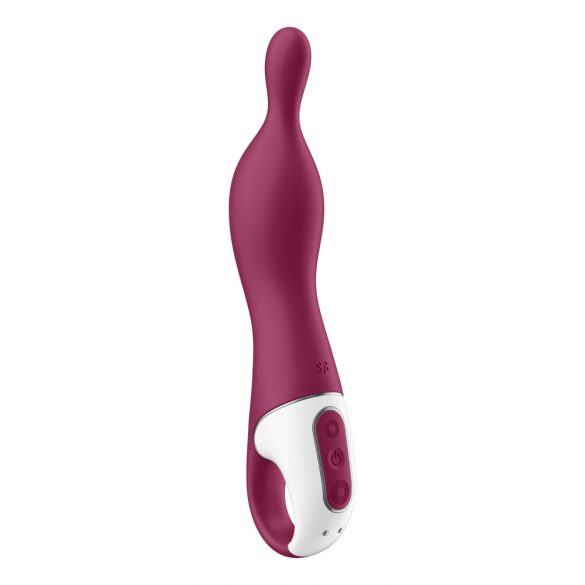 Satisfyer A-Mazing 1 - akumulators, A-punkta vibrators (sarkans)