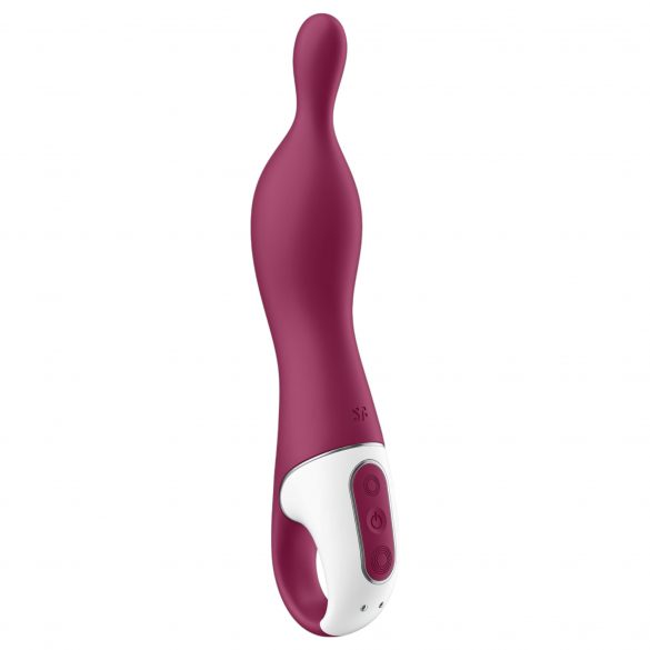 Satisfyer A-Mazing 1 - uppladdningsbar A-punktvibrator (röd)