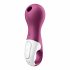 Satisfyer Lucky Libra - ładowalny, wodoodporny wibrator łechtaczkowy (fioletowy)