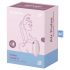 Satisfyer Vulva Lover 3 - rechargeable, air-pulse clitoral stimulator (pink)