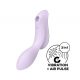 Satisfyer Curvy Trinity 2 - Rechargeable Air-Pulse 2in1 Vibrator (Purple)