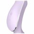 Satisfyer Curvy Trinity 2 - oplaadbare luchtdruk 2in1 vibrator (paars)