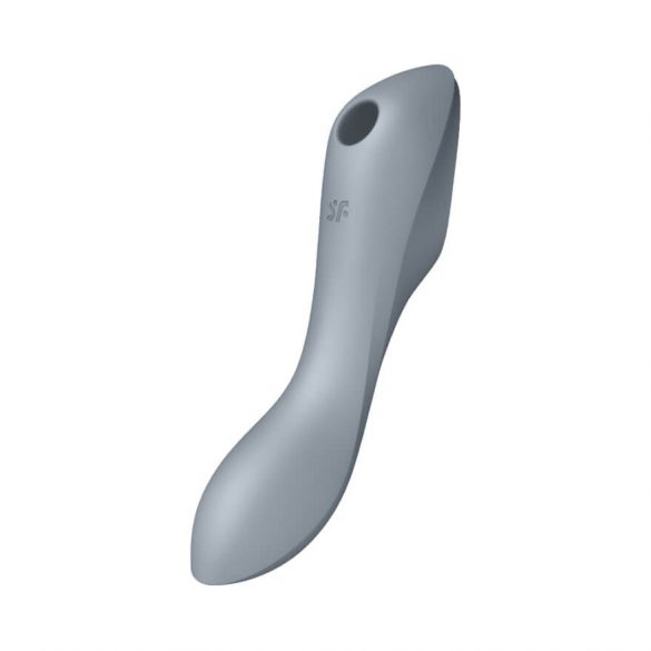 Satisfyer Curvy Trinity 3 - uzlādējams gaisa viļņu 2in1 vibrators (pelēks)