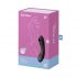 Satisfyer Curvy Trinity 4 - stimulateur à ondes d'air et vibrateur rechargeable 2 en 1 (noir)