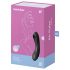 Satisfyer Curvy Trinity 4 - Rechargeable Air-Pulse 2-in-1 Vibrator (Black)