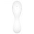 Satisfyer Curvy Trinity 5+ - Smart Air Pulse 2-in-1 Vibrator (White)