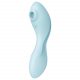 Satisfyer Curvy Trinity 5+ - Smart Air-Pulse 2-in-1 Vibrator (Blue)