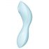 Satisfyer Curvy Trinity 5+ - Smart Air-Pulse 2-in-1 Vibrator (Blue)