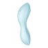 Satisfyer Curvy Trinity 5+ - nabíjecí, inteligentní 2in1 vibrátor (modrý)