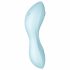 Satisfyer Κυρτός Τριάδα 5+ - έξυπνος αεροπαλμικός 2σε1 δονητής (μπλε)