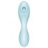 Satisfyer Curvy Trinity 5+ - Smart Air-Pulse 2-in-1 Vibrator (Blue)