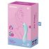 Satisfyer Curvy Trinity 5+ - pametni 2u1 vibrator (plavi)