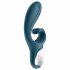 Satisfyer Hug Me - Smart Clitoral Vibrator (Grey-Blue)