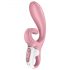 Satisfyer Hug Me - Smart Clitoral Vibrator with Arm (Pink)