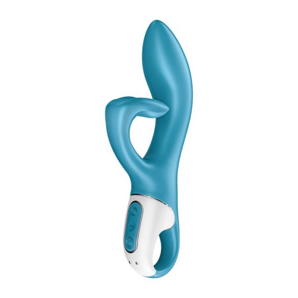 Vibratore Ricaricabile "Abbracciami" Satisfyer con Braccio Stimolante per Clitoride (turchese)