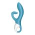 Satisfyer Embrace Me - vibrateur avec stimulateur clitoridien (turquoise)