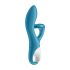 Satisfyer Embrace Me - vibrateur avec stimulateur clitoridien (turquoise)