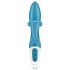 Satisfyer Embrace Me - rechargeable, clitoral arm vibrator (turquoise)